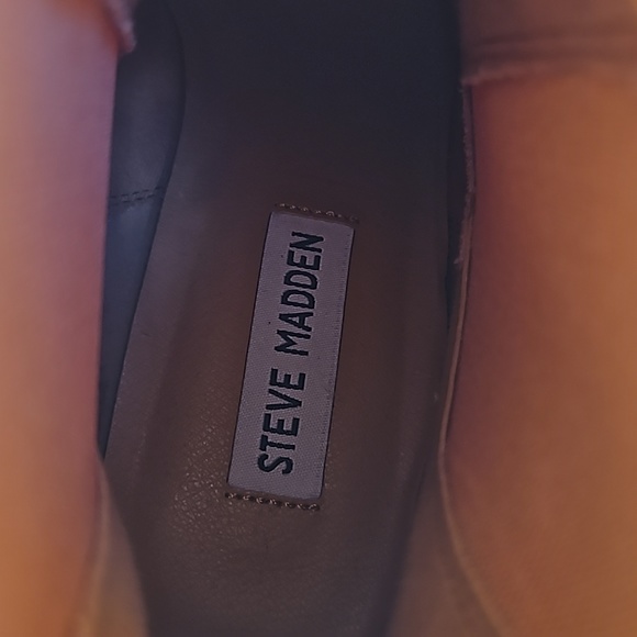 Steve Madden Expect ankle boots block heel ankle length size 10 - Picture 16 of 17